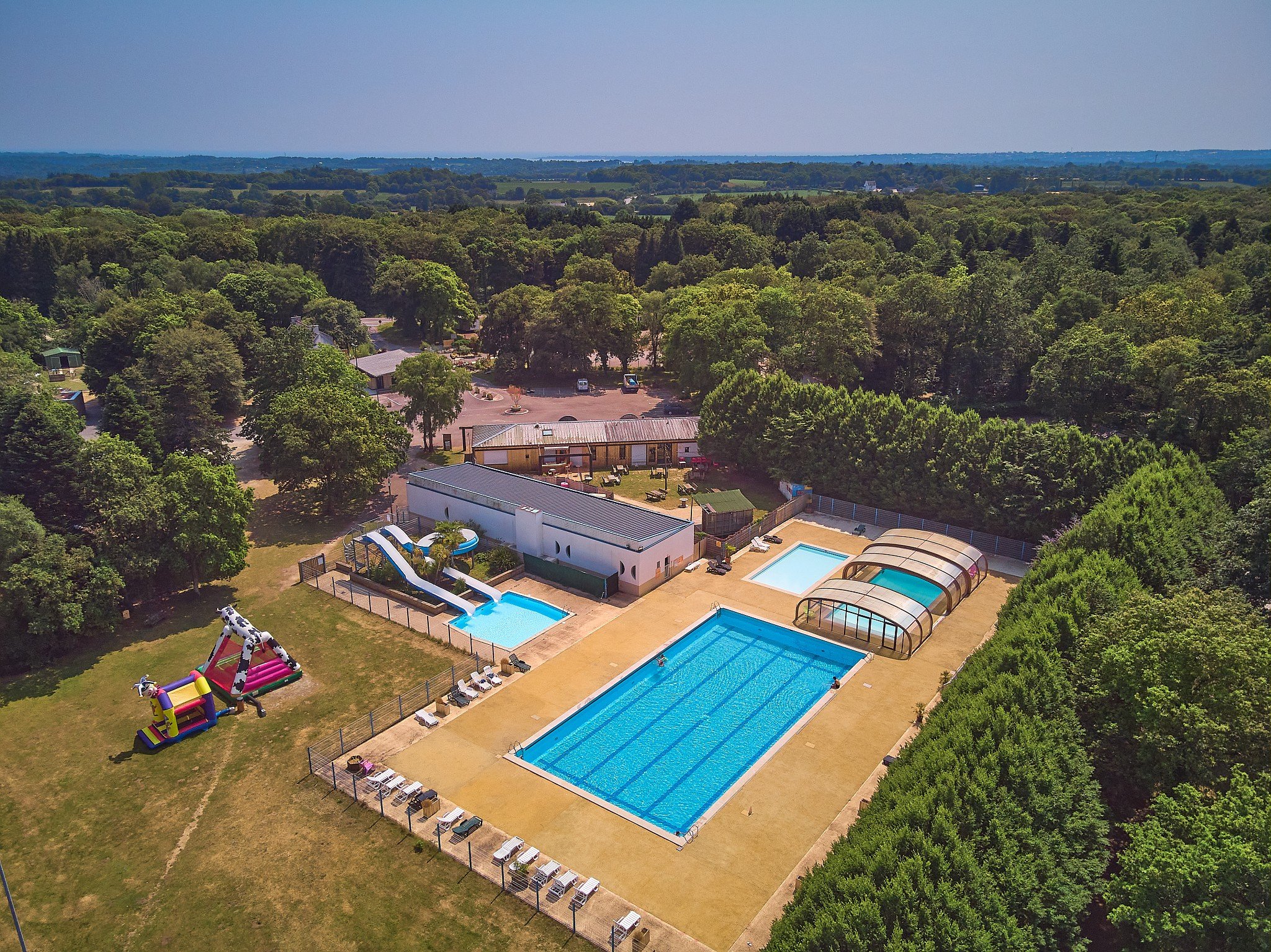 France - Bretagne - Saint Yvi - Camping Le Bois de Pleuven 3*